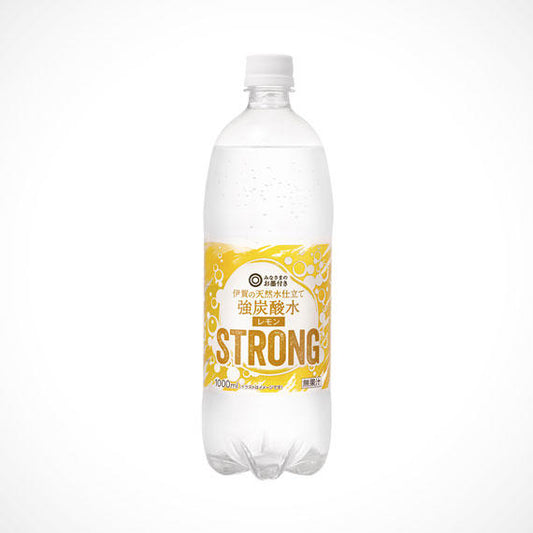 1023円／みなさまのお墨付き 伊賀の天然水仕立て 強炭酸水 レモン 1000ml