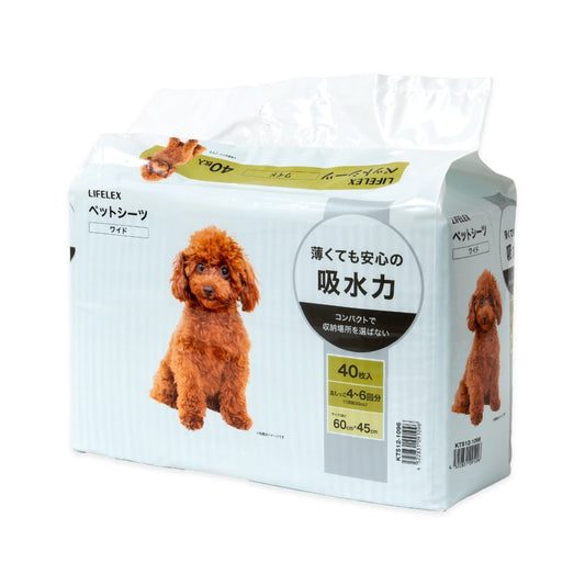 877円／ペットシーツ　ワイド　　４０枚