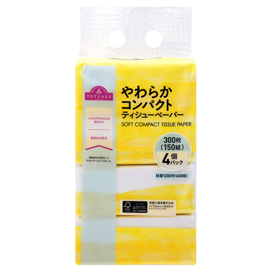 239円／[FSC認証] やわらかコンパクトティシューペーパー