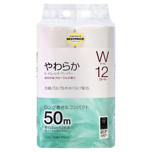 679円/ミックスやわらかトイレットペーパーダブル