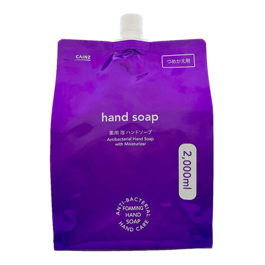 880円／カインズ 薬用泡ハンドソープ 詰替 2000ml