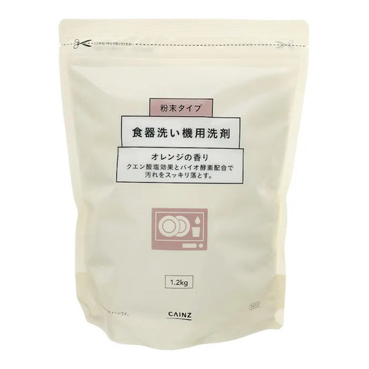 598円/CAINZ 食器洗い機用洗剤 オレンジの香り 1200g