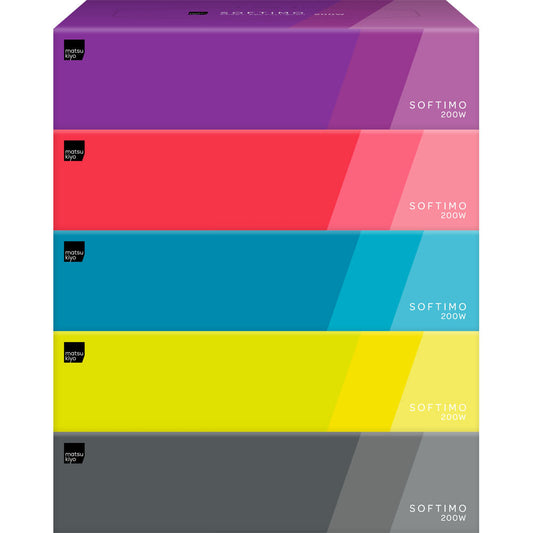 382円/matsukiyo ソフティモティシュー 200W5P