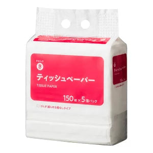 218円／きほんのき ティッシュペーパー