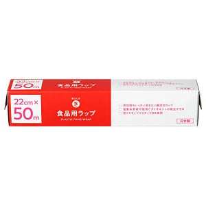 141円／きほんのき 食品用ラップ 22cm×50m