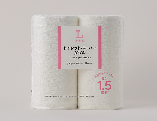 471円/トイレットペーパー ダブル 長さ1.5倍巻